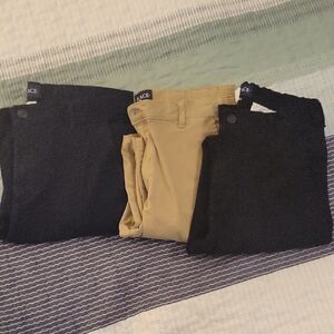 The Children's Place Black, Blue, and Tan Kids Bottoms